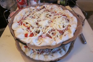 Pizza cu miez de lapte 2
