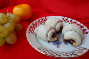 Cornulete fragede cu bors - de post