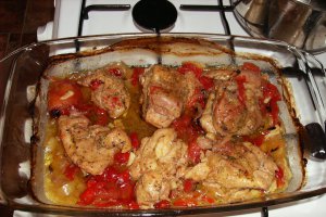 Friptura de curcan la cuptor