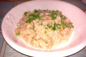 Orez cu ciuperci