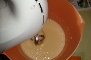 Pandispan fin cu iaurt si stafide