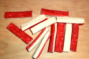 Surimi pane