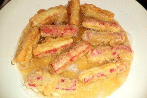Surimi pane