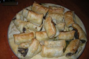 Buseuri cu crema de ciuperci