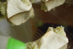 Biscuiti mentolati, cu crema de fructe