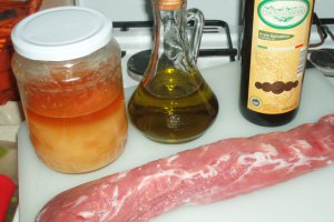 Muschiulet de Porc in Miere si Balsamic