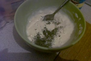 Salata de cartofi cu sprot afumat