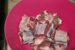 Coada de vitel cu naut