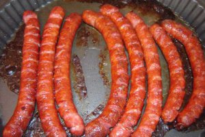 Mancarica de dovlecel cu carnat si ou ochi a la Alina