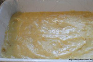 Tort de biscuiti cu crema de portocale (de post)