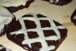 Fursecuri cu cacao si ciocolata alba