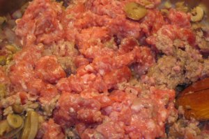 Ciuperci umplute cu carne