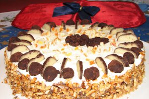 Tort cu trufe si martipan