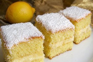 Prajitura cu crema de lamaie si cocos
