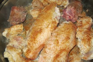 Ciulama de curcan cu mamaliguta (Zepter)