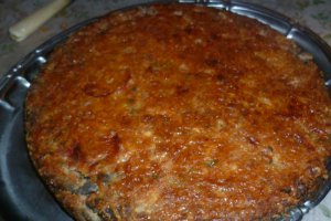Sufleu cu ciuperci si carne