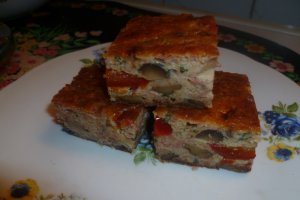 Sufleu cu ciuperci si carne