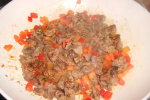 Pipote de pui cu legume