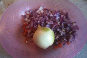 Pilaf cu gaina de tara