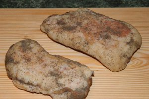 Sunca fiarta din piept de porc