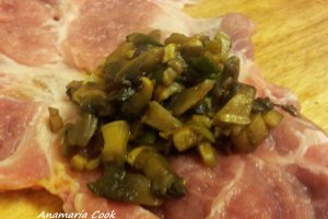 Rulouri de porc cu ciuperci