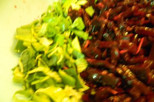 Salata de hering afumat cu sfecla si praz