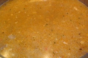 Orez cu ciuperci si carne tocata