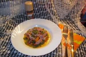 Mazare sote cu bacon