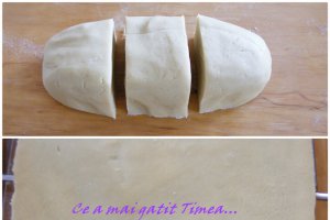 Prajitura cu foaie zdrobita 