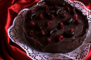 Tort cu crema de vanilie si fructe