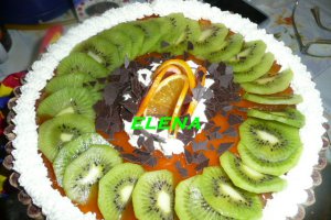 Tort cu crema mascarpone si portocale pentru anul 2013