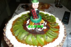 Tort cu crema mascarpone si portocale pentru anul 2013