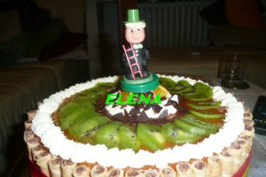 Tort cu crema mascarpone si portocale pentru anul 2013
