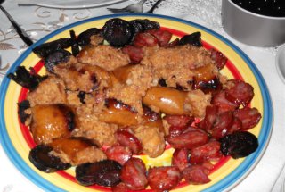 Platou cu carnati