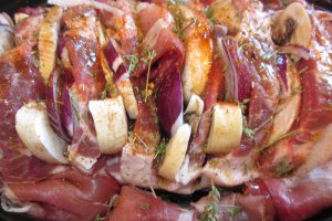 Ceafa de porc festiva