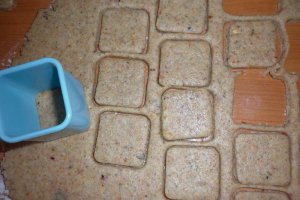 Biscuiti cu legume deshidratate