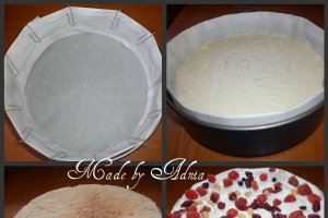 Cheesecake cu fructe confiate