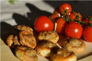 Covrigei umpluti cu carne