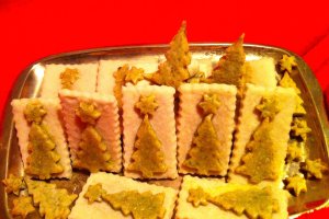 Biscuiti cu fistic si martipan