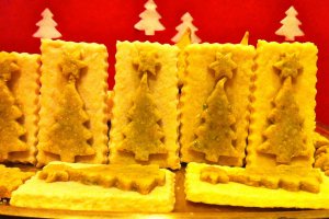 Biscuiti cu fistic si martipan