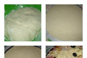 Pizza cu blat crocant
