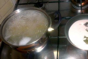 Paste cu pesto de fistic si smantana