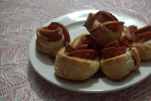Trandafiri din foietaj