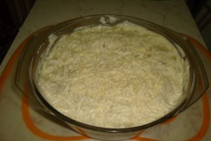 Cartofi cu smantana si usturoi la cuptor