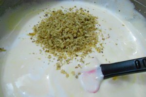 Prajitura cu nuca si mascarpone