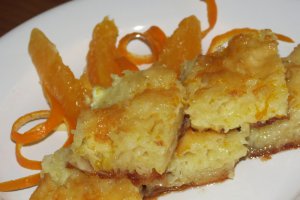 Orange pie (portokalopita)