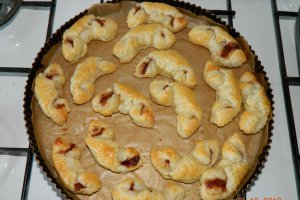 Cornulete cu ciocolata