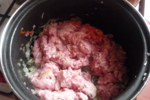 Musaca de cartofi cu carne tocata