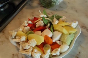 Supa crema de legume cu fasole verde