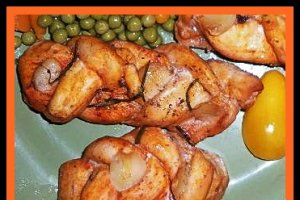 Piept de pui impletit